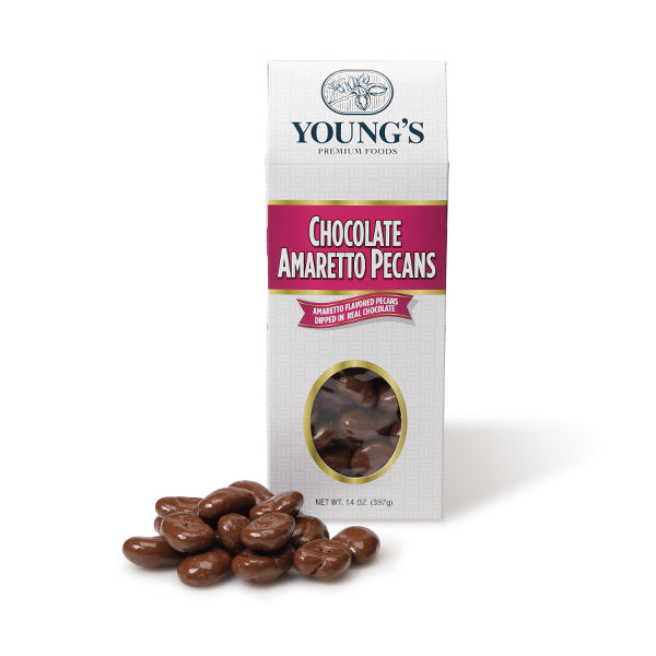 Chocolate Amaretto Pecans