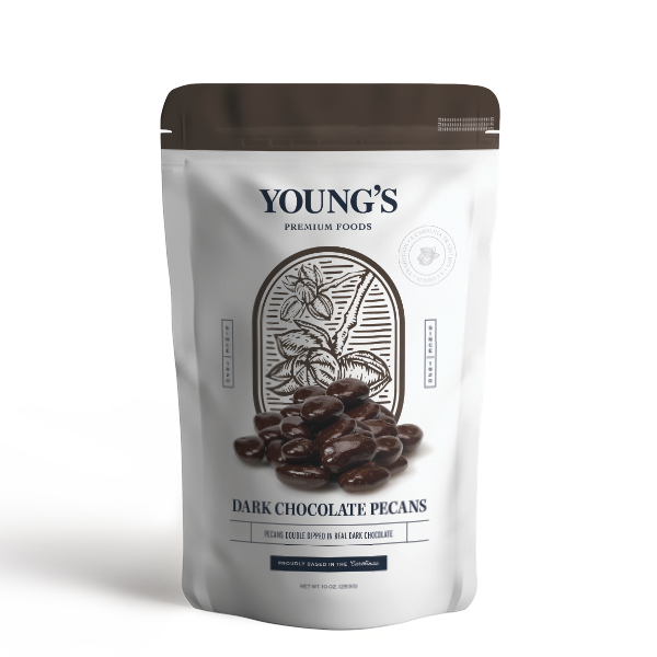Double Dipped DARK Chocolate Pouches Twelve - 4.5oz Pouches