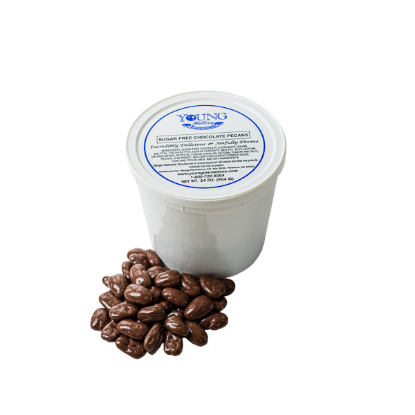 Sugar Free Double Dipped Chocolate Pecans Tub