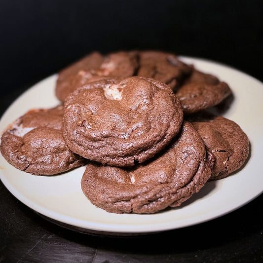 Rocky Road Fudge Cookies