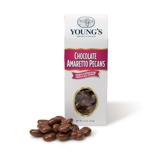 Chocolate Amaretto Pecans