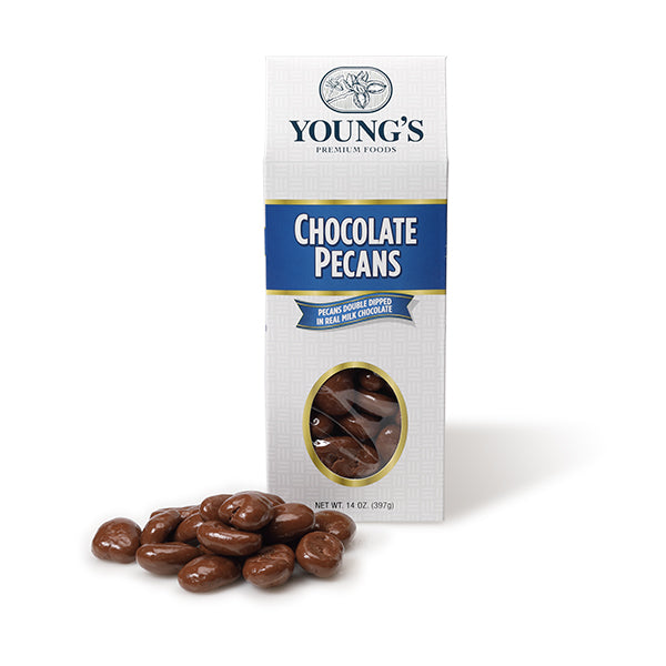 Double Dipped Chocolate Pecans