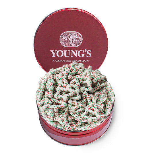 Holiday Pretzel Tin