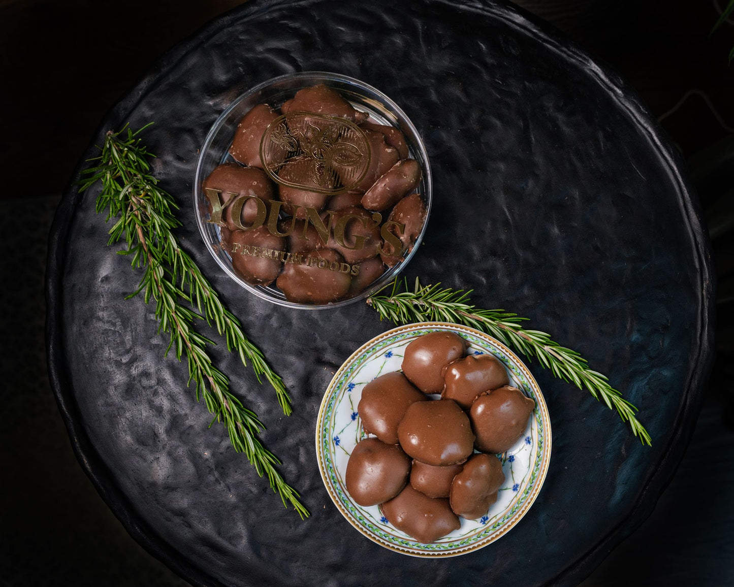 Milk Chocolate Pecan Clusters - Acrylic