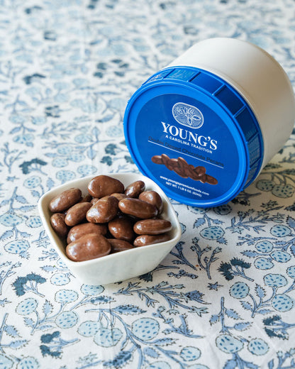 Double Dipped Chocolate Pecans Resealable Canister