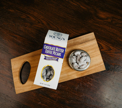 Chocolate Butter Toffee Pecans
